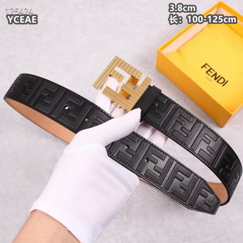 Fendi belt 38mmX100-125cm  8L17